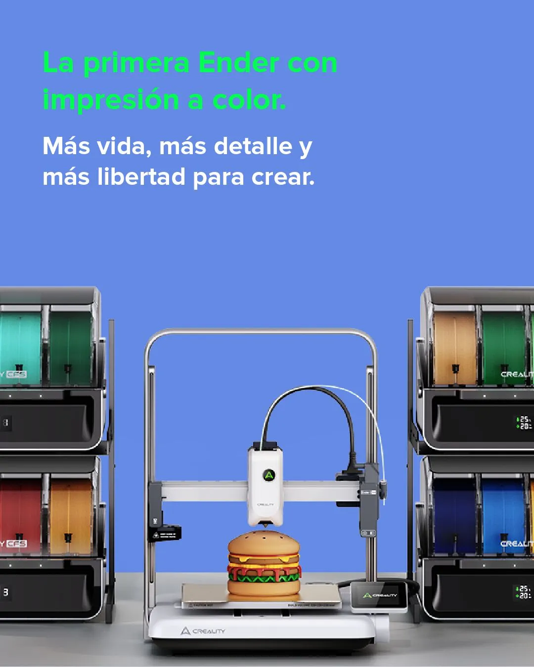 Impresora 3D Creality Ender 3 V4 Combo FDM Entrega Inmediata - Imagen 7