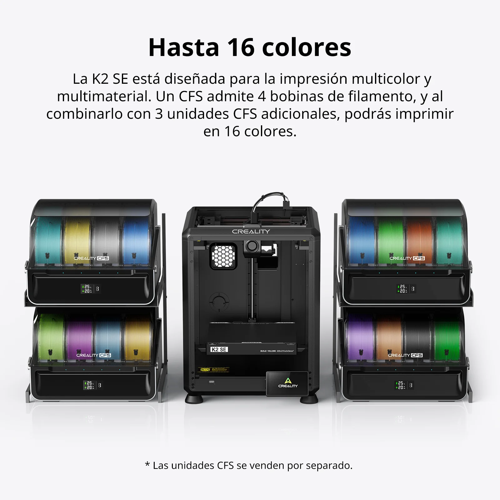 Impresora 3D Creality K2 SE Combo – Entrega Inmediata
