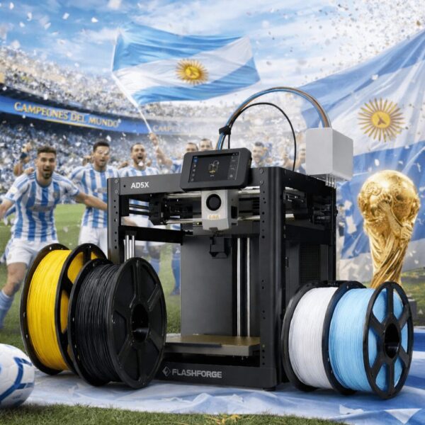 Promo Mundial: Impresora 3D Flashforge AD5X Combo + 4 kg de Filamento – Entrega Inmediata