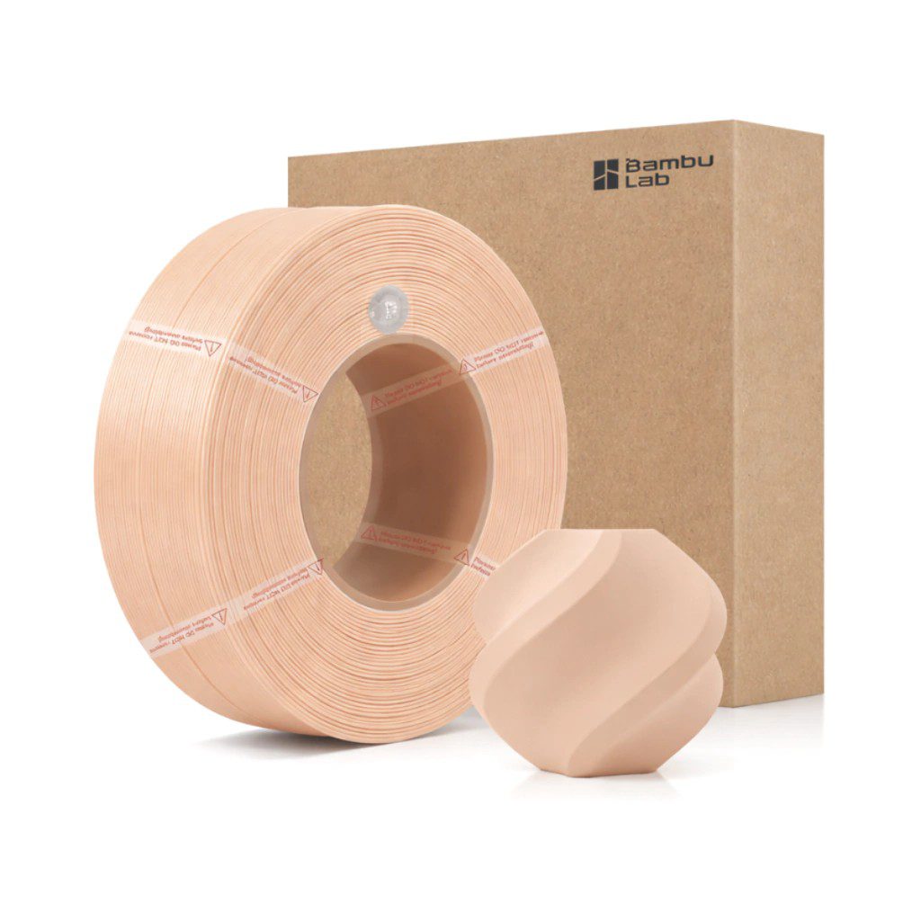 Filamento Bambulab PLA Lite Recarga Beige Mate 1kg - Imagen 2