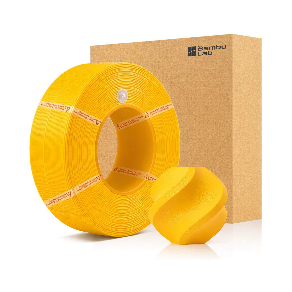 Filamento Bambulab PLA Lite Recarga Amarillo Girasol 1kg - Imagen 2