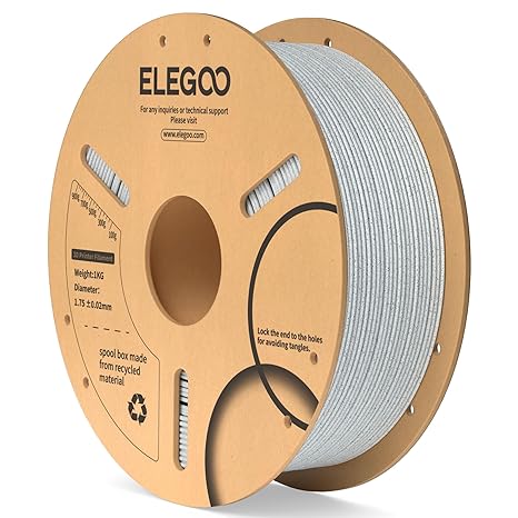 Filamento Elegoo PLA 1,75 mm 1 kg Mármol