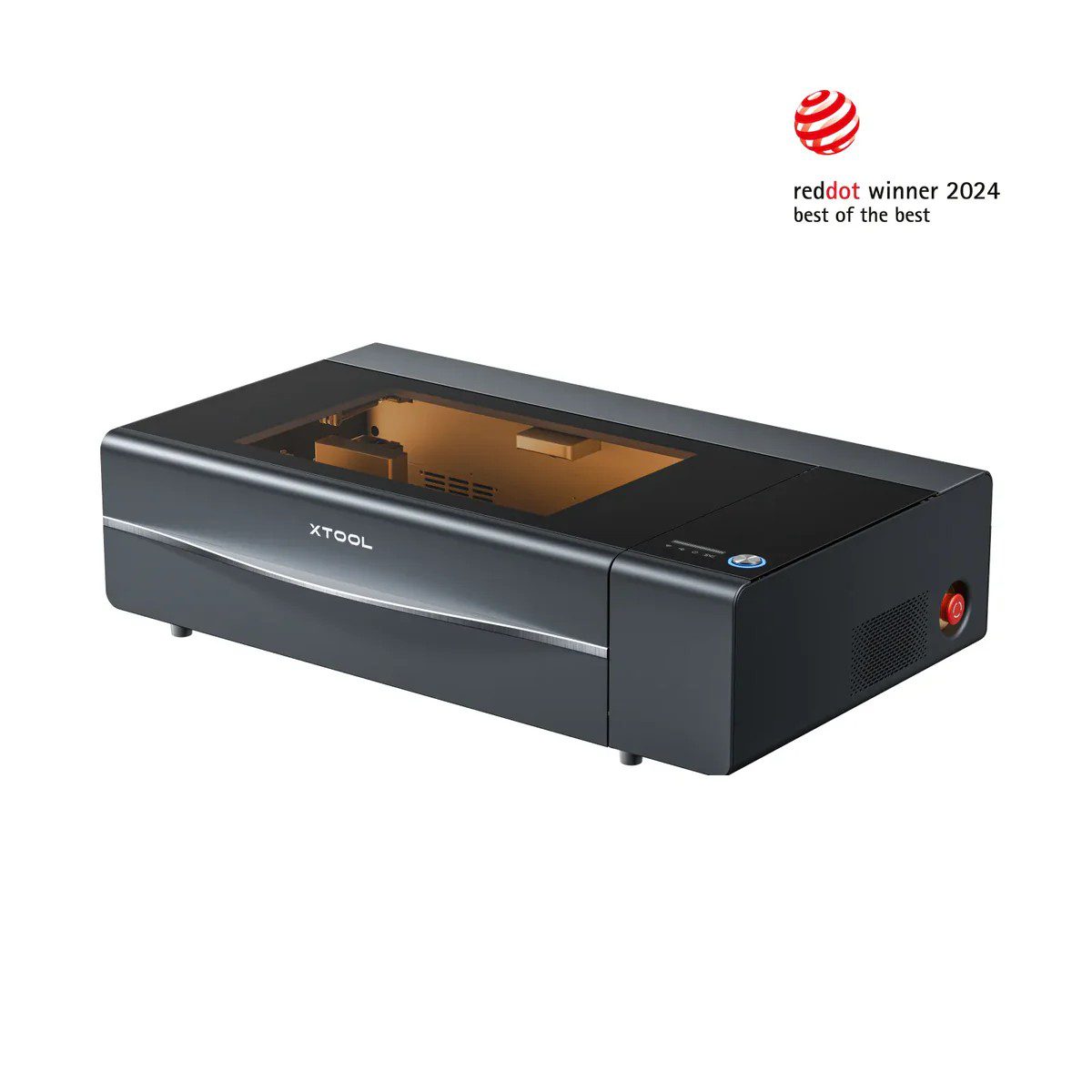 Grabadora Laser Xtool P2S 55w Co2 + RA2 Pro + Alimentador Automatico de Cinta + Base Elevadora + Purificador de Aire Preventa Agosto - Imagen 2