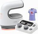 Prensa Térmica Portátil xTool Mini Heat Press con Control Inalámbrico