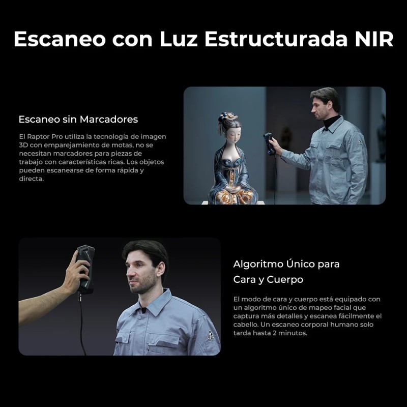 Escáner 3D Creality CR Scan Raptor Pro