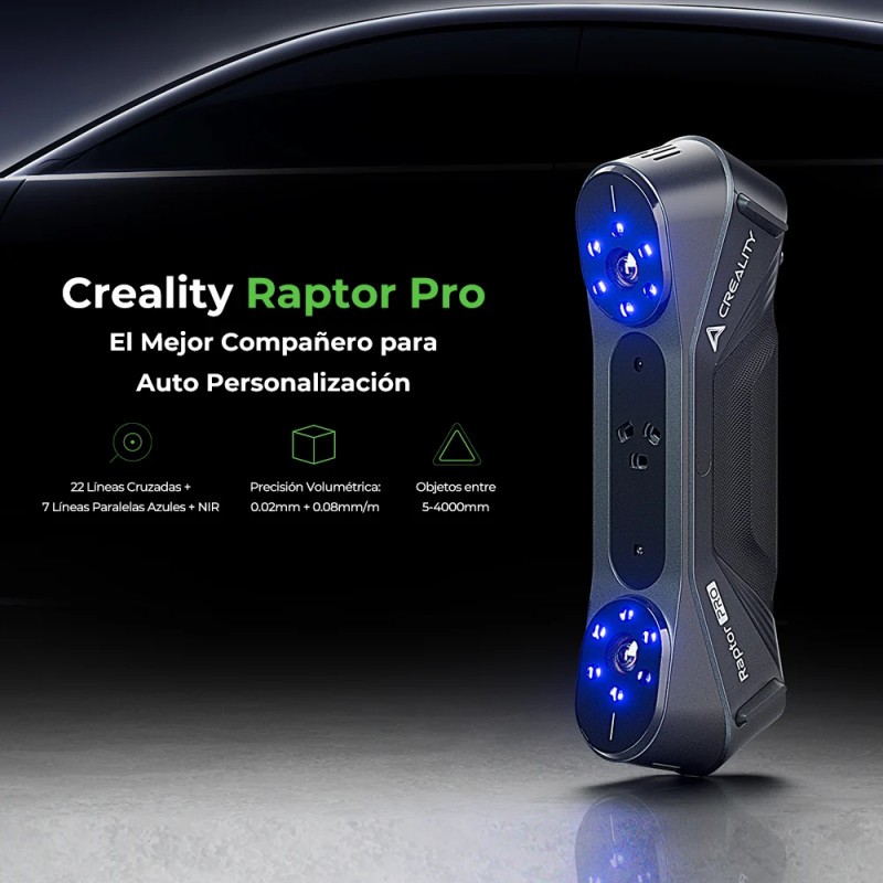 Escáner 3D Creality CR Scan Raptor Pro