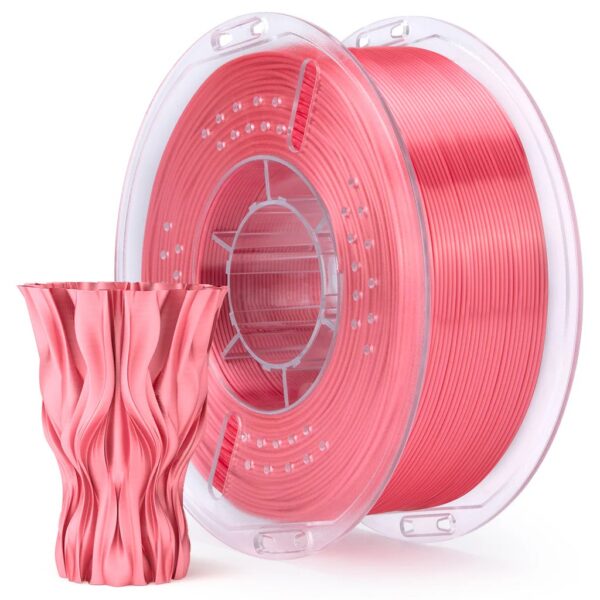 Filamento Elegoo Silk PLA 1.75mm 1kg Rosa Coral