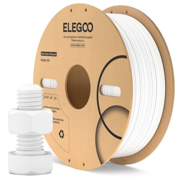 Filamento Elegoo ABS 1Kg Blanco 1.75mm