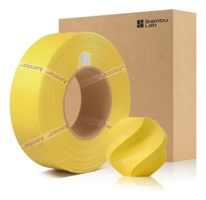 Filamento Bambulab PLA Lite RECARGA Amarillo 1kg